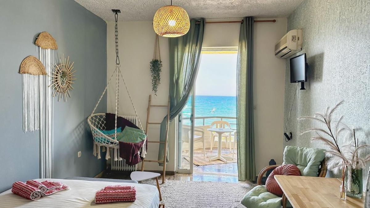 Akasha Waves Leilighet Rethymno Eksteriør bilde
